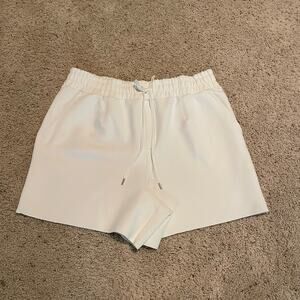 Calia Shorts XL Creamy White High Rise Pockets Coastal Neutral Minimalist